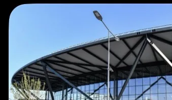 Extérieur de l’aéroport Lyon Saint-Exupéry