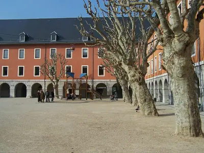 Cour du Carré Curial à Chambéry